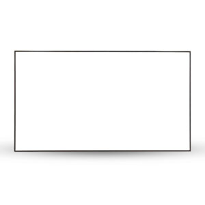 Narrow fixed frame screen