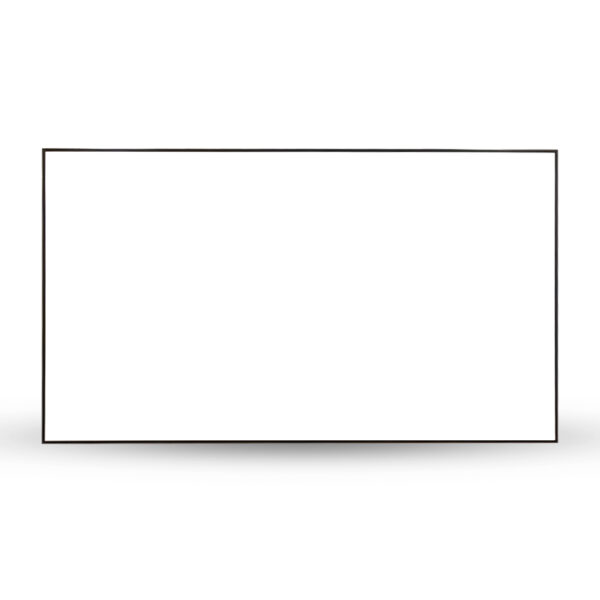 Narrow fixed frame screen